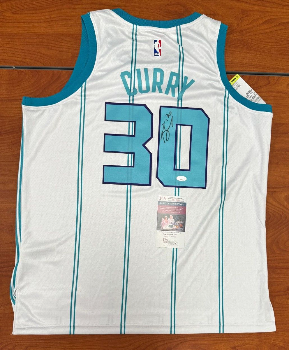 Seth Curry Signed Autographed Charlotte Hornets Jersey JSA COA