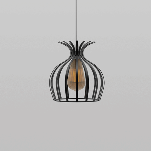 Ceiling Light Shade Geometric Pendant Lampshade Lamp Industrial Cage Vintage LED - Picture 196 of 216