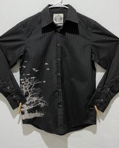 grey and red designer shirt