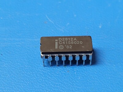 (1 PCS) D2912A INTEL PCM TRANSMIT/RECEIVE FILTER CDIP-16