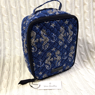 Blue Vera Bradley Lunch Box: Stylish Lunch Packing Solution 2 Blue Vera Bradley Lunch Box: Stylish Lunch Packing Solution