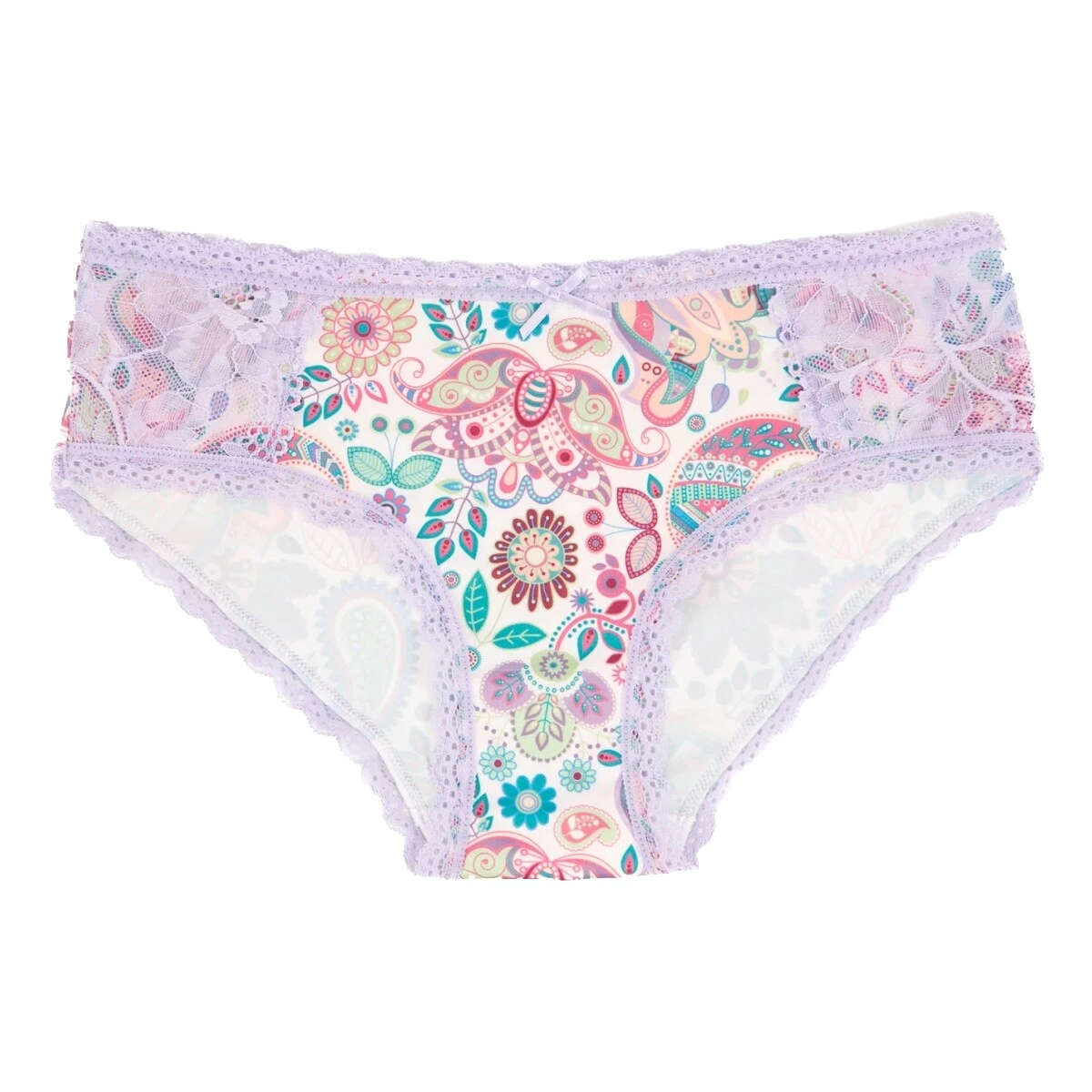 Calcinhas Poliamida multicolorida floral para mulheres
