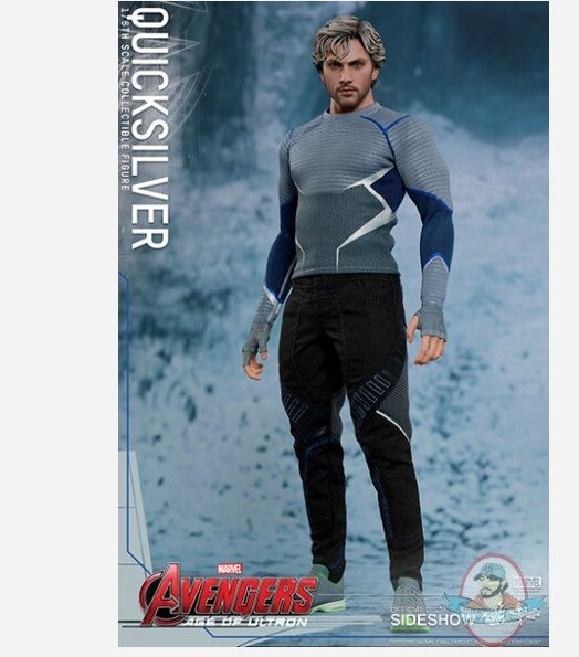 アベンジャーズ/エイジ・オブ・ウルトロンクイックシルバー 1/6スケール 1/6 Avengers Age of Ultron Quicksilver Movie Masterpiece Hot Toys