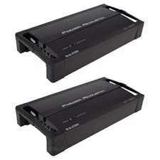 (2) Power Acoustik Razor RZ1-1500D | 1500W Max Monoblock Subwoofer Amplifiers