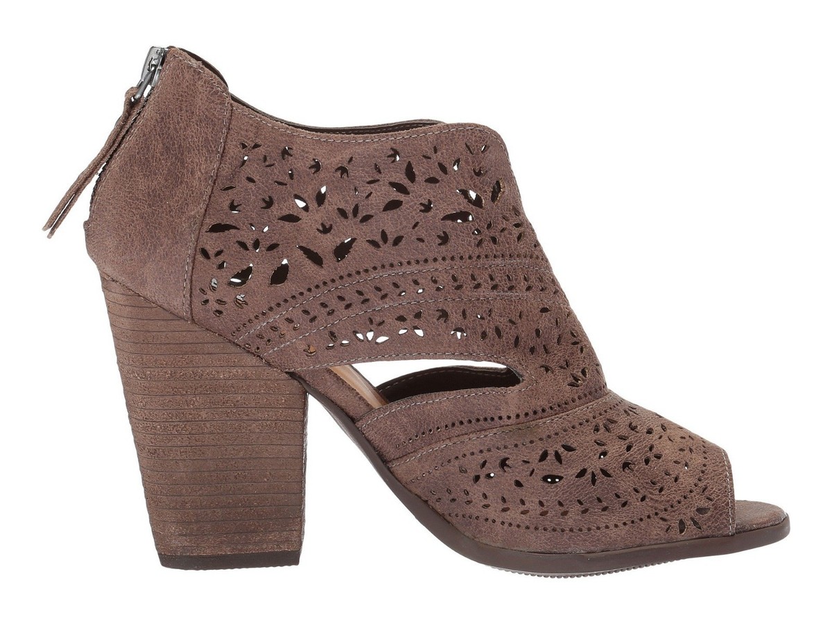 Not Rated Santana Laser Cut Bootie Cream Color NEW
