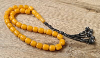 Old German misky Prayer Worry Beads Kanayan Baga Subha Tasbih Tasbeeh 