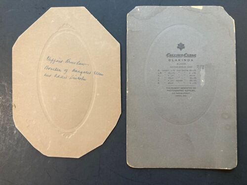 Sixteen (16) FANTASTIC CABINET CARD & OTHER ANTIQUE PHOTOGRAPHS c.1890s - Picture 17 of 17