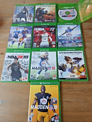 XBOX ONE Game Bundle Lot of 10 XBOX ONE Bulk Assorted (3827)