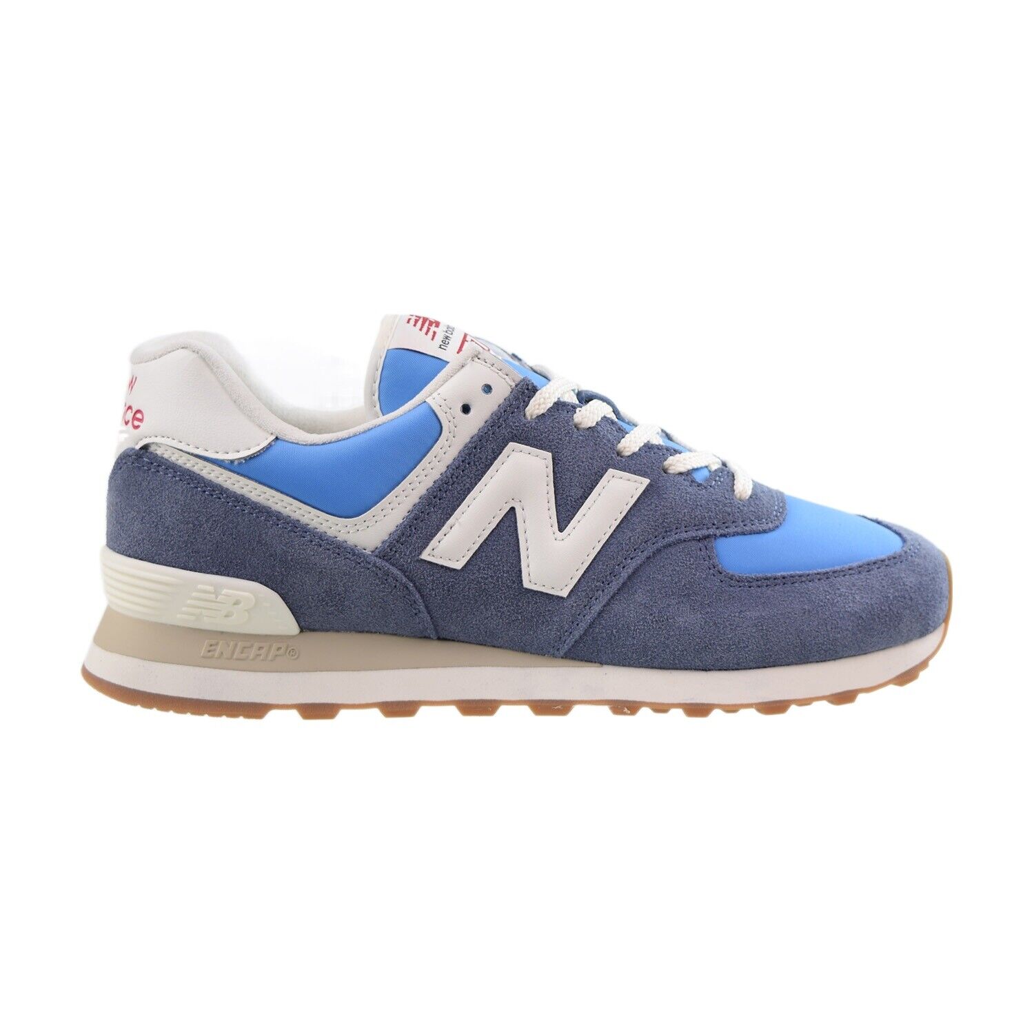 New Balance 574 Men's Shoes Blue-White Gum U574-RA2 | eBay