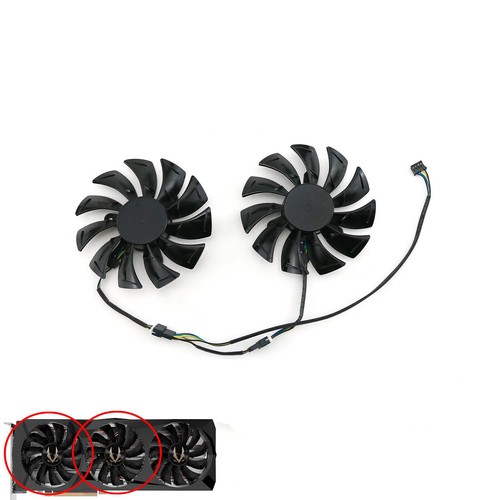 Für Zotac GeForce RTX 2080ti RTX2080 AMP Edition Graphics Card Cooling Fan - Afbeelding 13 van 15