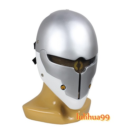 Gray Fox Tactical Airsoft Mask Game Metal Gear Cosplay Mask FRP Fullface CS Prop - Picture 3 of 21