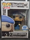 FUNKO POP JOHN LENNON # 247 JOHN LENNON FUNKO EXCLUSIVE STICKERED