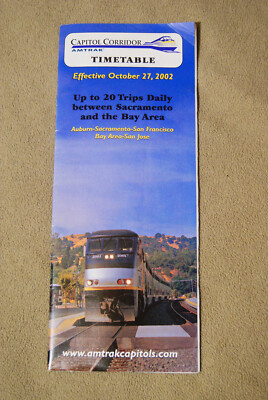 Capitol Corridor - Amtrak - 27.10.2002