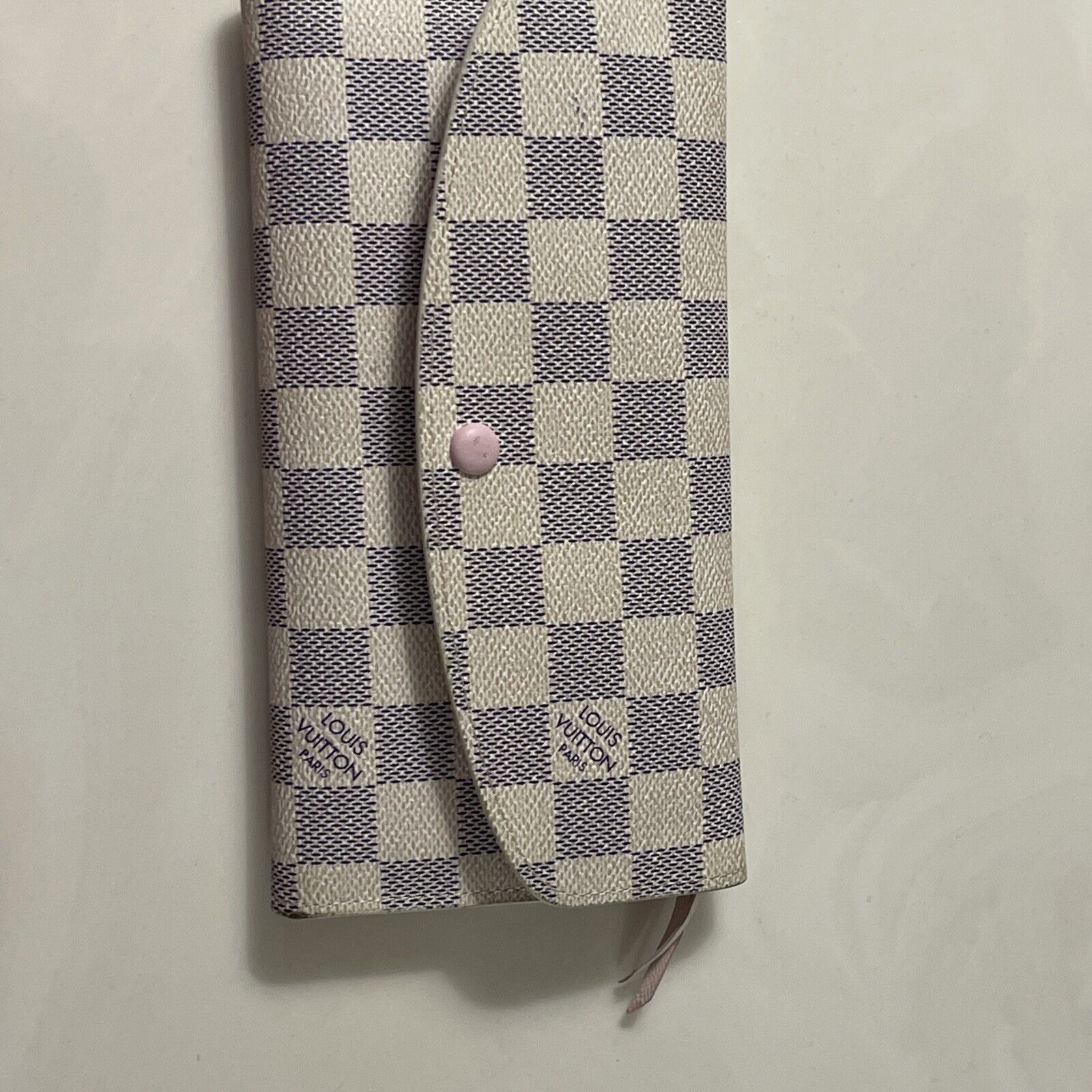 Louis Vuitton Damier Azur Emilie Wallet. Made in Spain. - Canon E