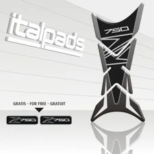 Tank Pad  mod. "Shark" for Kawasaki Z750 gray tones