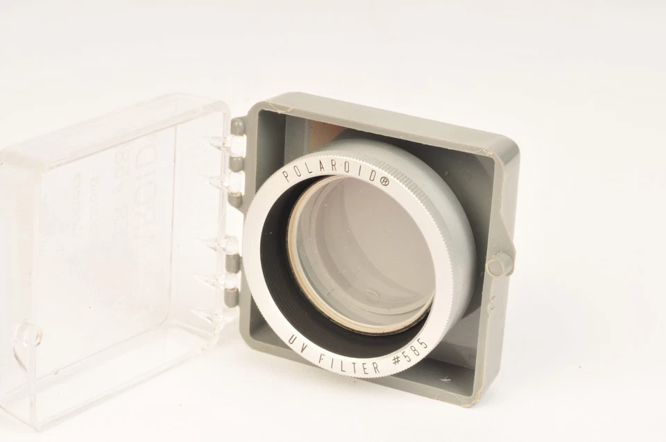 Polaroid UV Filter #585 with Box & Keeper Case For Polaroid Pack film Cameras - Image 2 of 4