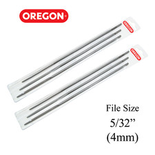 OREGON Pack of 6 Round Files for Sharpening Filing Chainsaw Chain - 5/32" 4mm