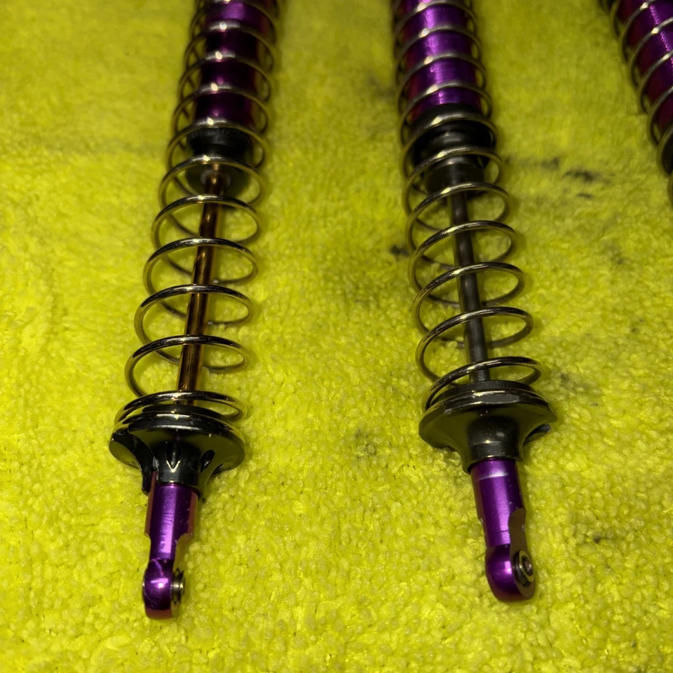 HPI Savage 21 25 X XL Integy Purple Shocks (4) - Image 4 of 4