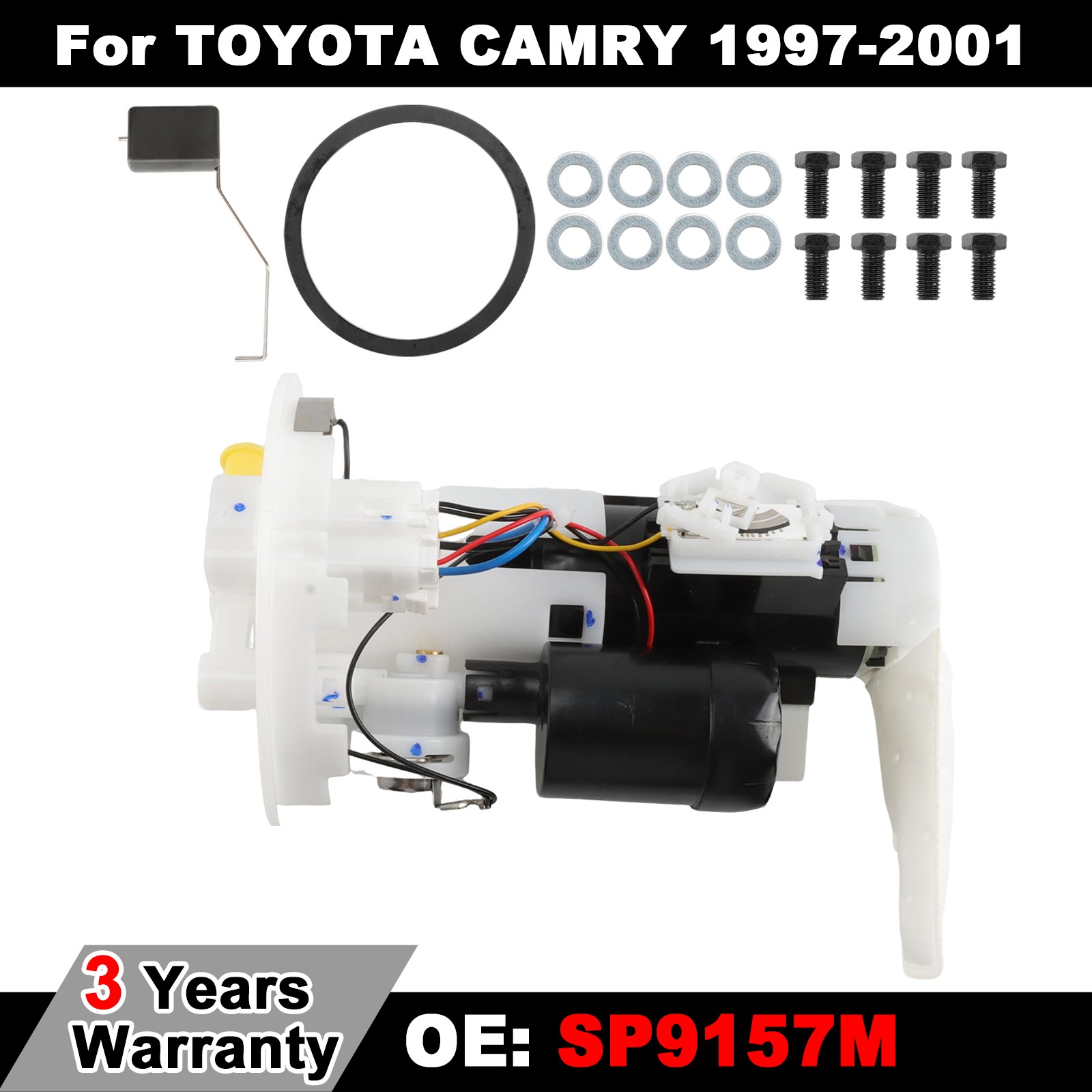 Fits 1997-2003 Toyota Avalon Camry Solara 2.2L 3.0L SP9157M Fuel Pump Assembly