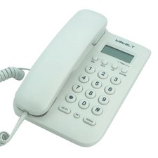 Corded Basic Landline Phone, TelPal FSK/DTMF Simple Caller ID Telephone with