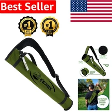 Adjustable Archery Quiver Holder with Shoulder Strap - Ideal for Youth & Adults