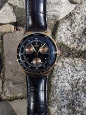 Swatch Irony Chronograph Goldfinger 007 YCH401 limitierte Edition 