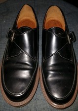 Madewell Leather Loafer/Mocassin With Buckle B2722 Size 7.5 Woman's Shoes