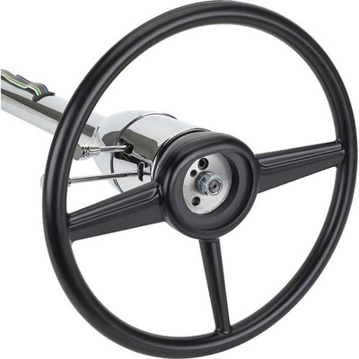 1947-54 Classic Chevy/GMC Truck 15 Inch Steering Wheel, Satin Black Finish