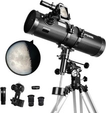 Telescope 130EQ Newtonian Reflector for Adults Astronomy