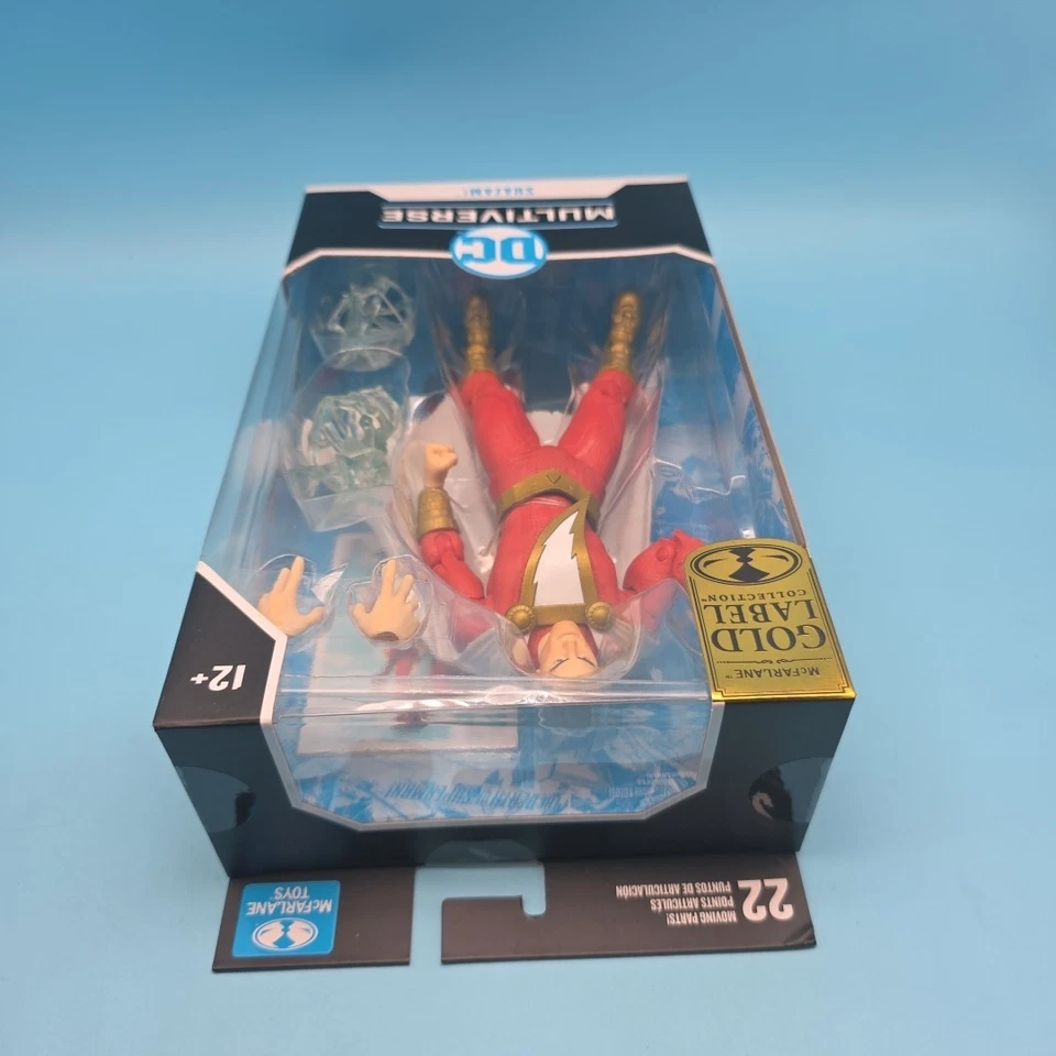 McFarlane DC MultiVerse ¡SHAZAM! Etiqueta Dorada 2022 WalMart Exclusivo Nuevo Selead Foto 3 de 3