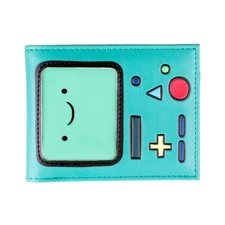 Gaming Console Design Bi-Fold Wallet Slim Card Holder with ID Slot Gift for Him