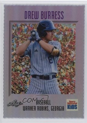 2025 Leaf Metal Sports Illustrated For Kids /72 Drew Burress #SI-113 0j81