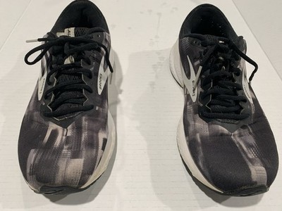 Brooks Launch 6 Women's Running Shoes Size 8, Grey/Black, Lace-Up