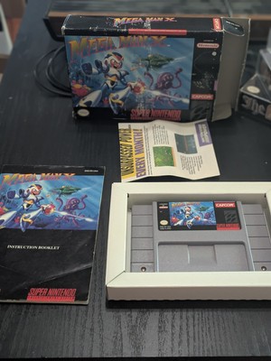 Mega Man x Super Nintendo SNES Complete in Box | eBay