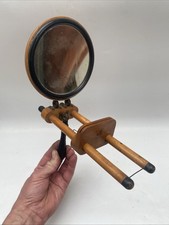 Antyk Przeglądarka fotografii Wklęsłe lustro Viewer ok. 19. 