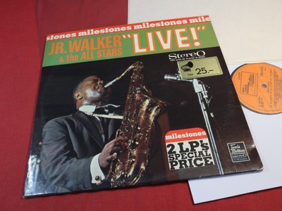 Jr. Walker  MILESTONES: LIVE VOLUMES 1 & 2 - Tamla Motown Holland 2 LP-Set nm