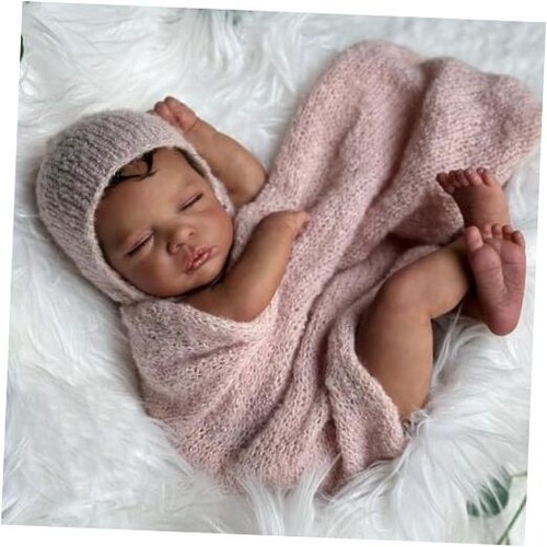 Black Reborn Baby Doll 19 Inch Soft Body African American Reborn Baby Girl