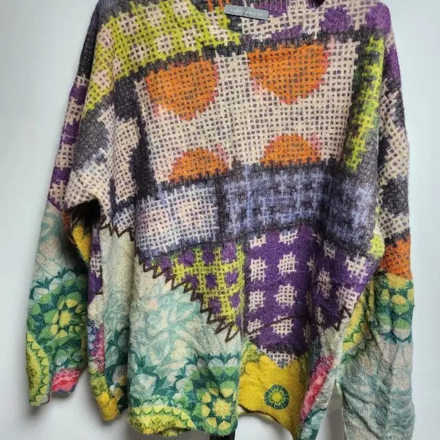Lennymackoy Knit 66 Size Patchwork Design