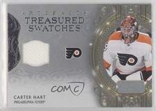 2020-21 Upper Deck Artifacts Treasured Swatches Carter Hart #TS-CH w1s