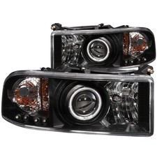 Anzo 111065 Black Housing Headlights 1994-2001 Dodge Ram Anzo 111065 Black Housing Headlights 1994-2001 Dodge Ram