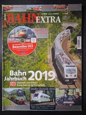 Bahn Extra Heft Nr. 1/2019 Bahn Jahrbuch 2019 mit DVD akzeptabler Zustand