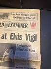 Vintage 1977 LA Herald Examiner Elvis Presley Death Newspaper Aug 18 1977 — photo 4