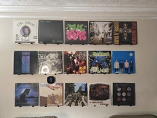 Vinyl Record Album Display Wall Mount | Damage-Free |Apartment No Drilling