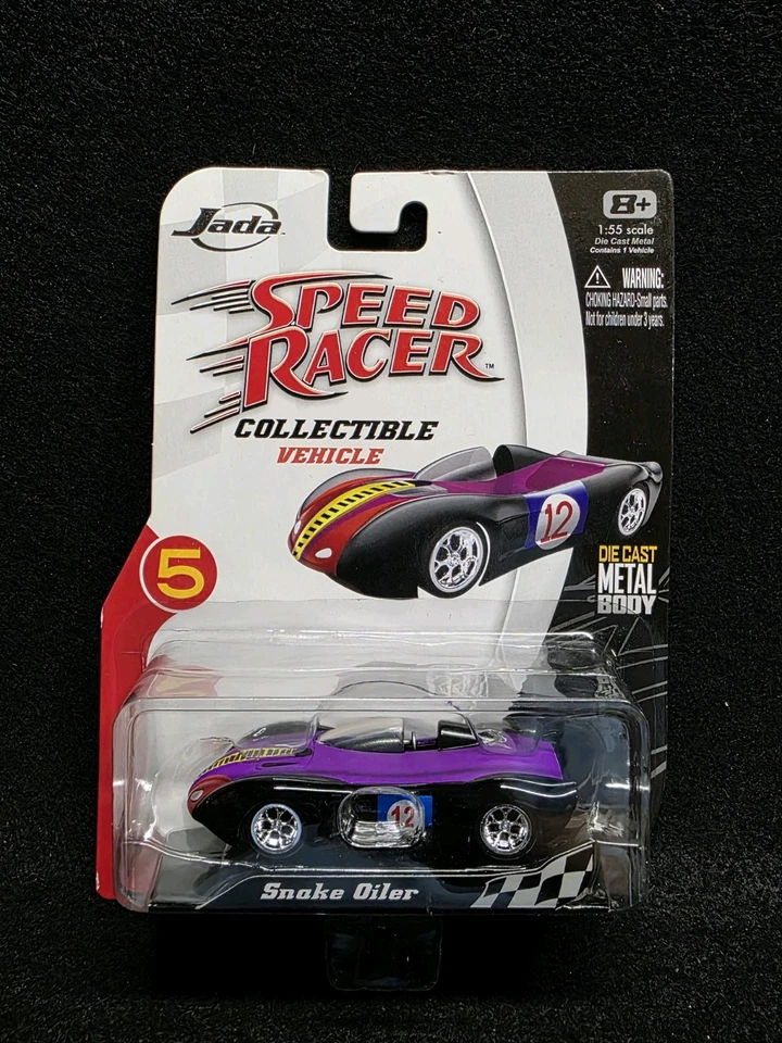 Jada Speed Racer Lot - Mach 5, Prince Kabala, Snake Oiler, Shooting Star - 1/55 - Image 2 of 4