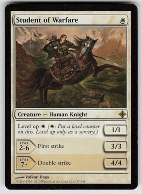 Student of Warfare 47 Rare Rise of the Eldrazi Magic: The Gathering Near Mint