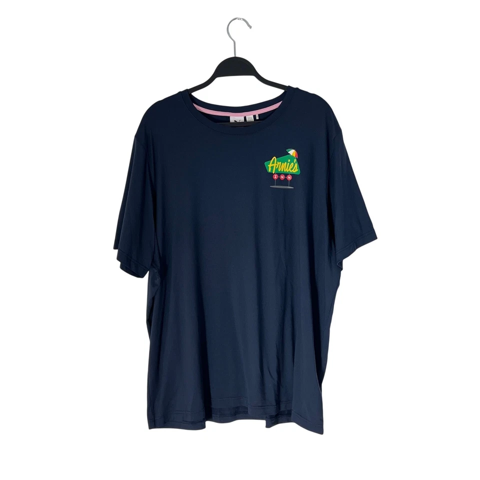 Nuevo sin etiquetas Nueva Camiseta Puma x Arnold Palmer Cloudspun Azul Marino XL Manga Corta Camisa de Golf Foto 2 de 4