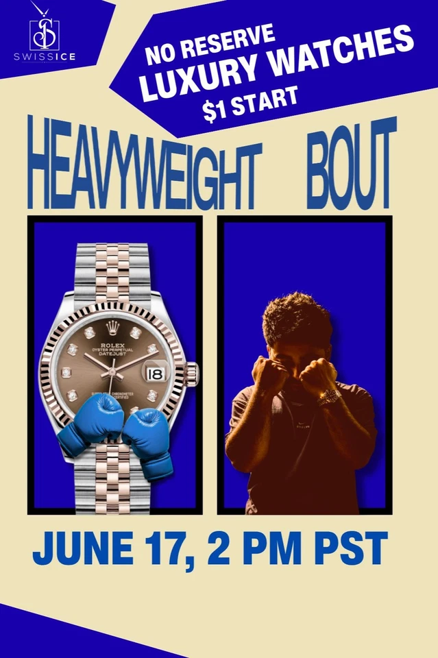 Join Now‼️ 💸 $1 LIVE WATCH AUCTION! 🔥 Rolex, Omega, Breitling NO RESERVE