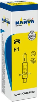 NARVA Glühlampe Fernscheinwerfer Range Power Blue+ 486303000 H1 12V 55W für VW 4