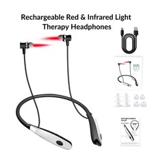 2-in-1 Red Light Therapy Device for Nose  Ears Neck Wearable