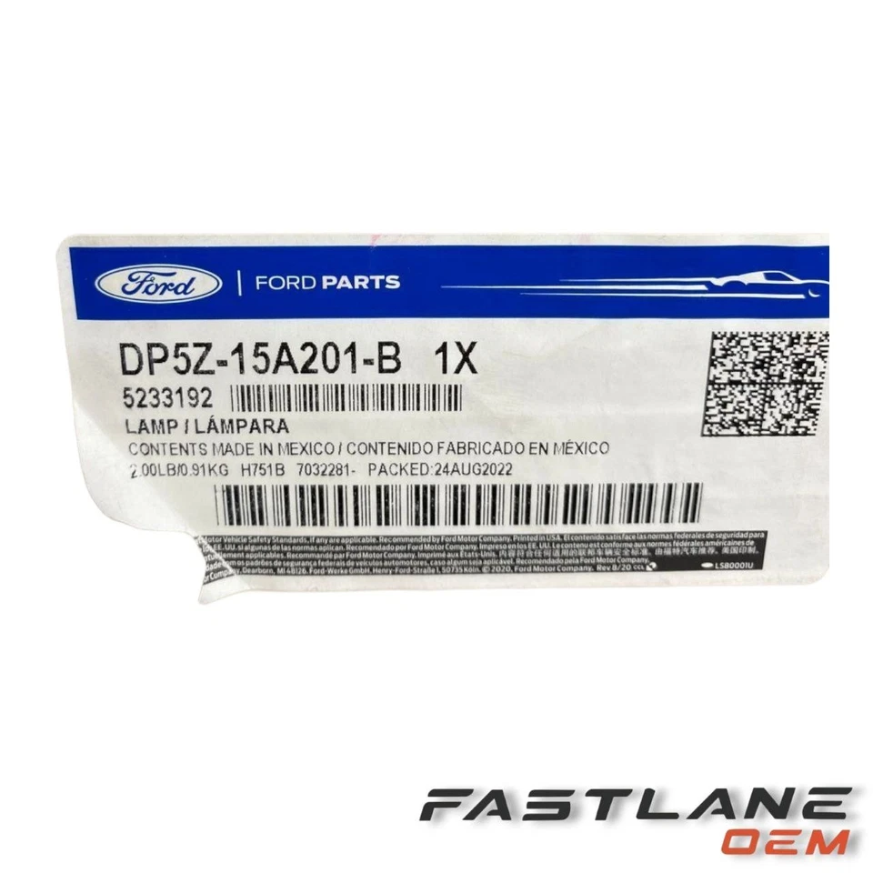 LINCOLN MKZ 2013-2016 MONTAJE DE LÁMPARA DERECHA NUEVO FABRICANTE DE EQUIPOS ORIGINALES DP5Z-15A201-B Foto 4 de 4